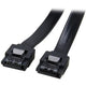 สาย SATA3.0 ขนาด 40 เซนติเมตร สีดำ รองรับความเร็ว 6 Gbps SATA2.0 SATA3.0