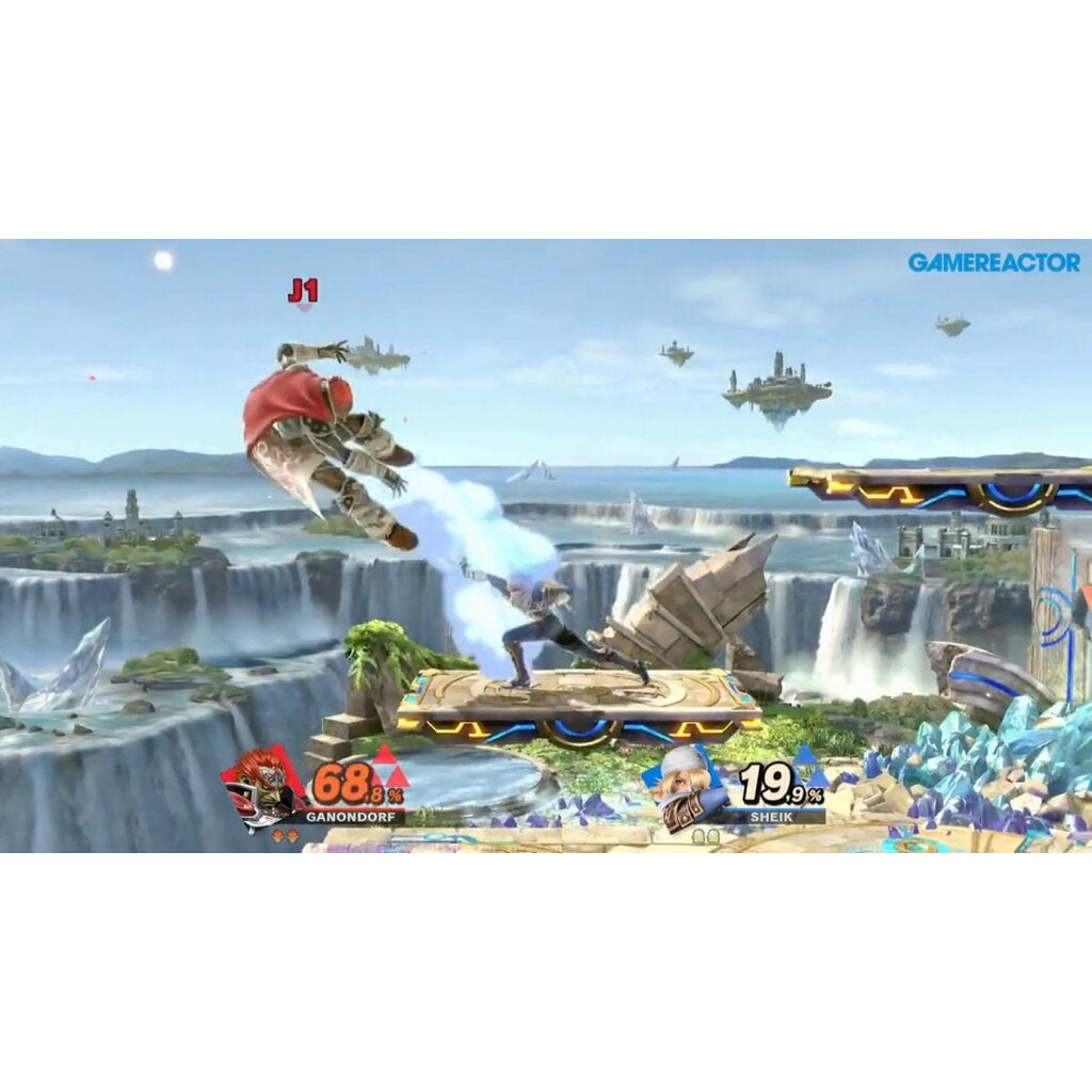 Super Smash Bros Ultimate Switch แผ่นเกม Nintendo Joy-Con