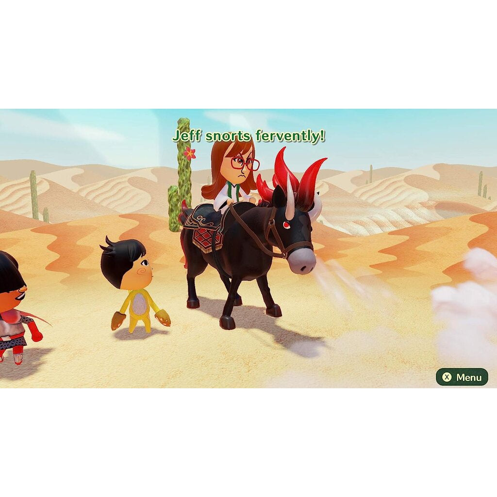 Miitopia Switch แผ่นเกม Nintendo Joy-Con