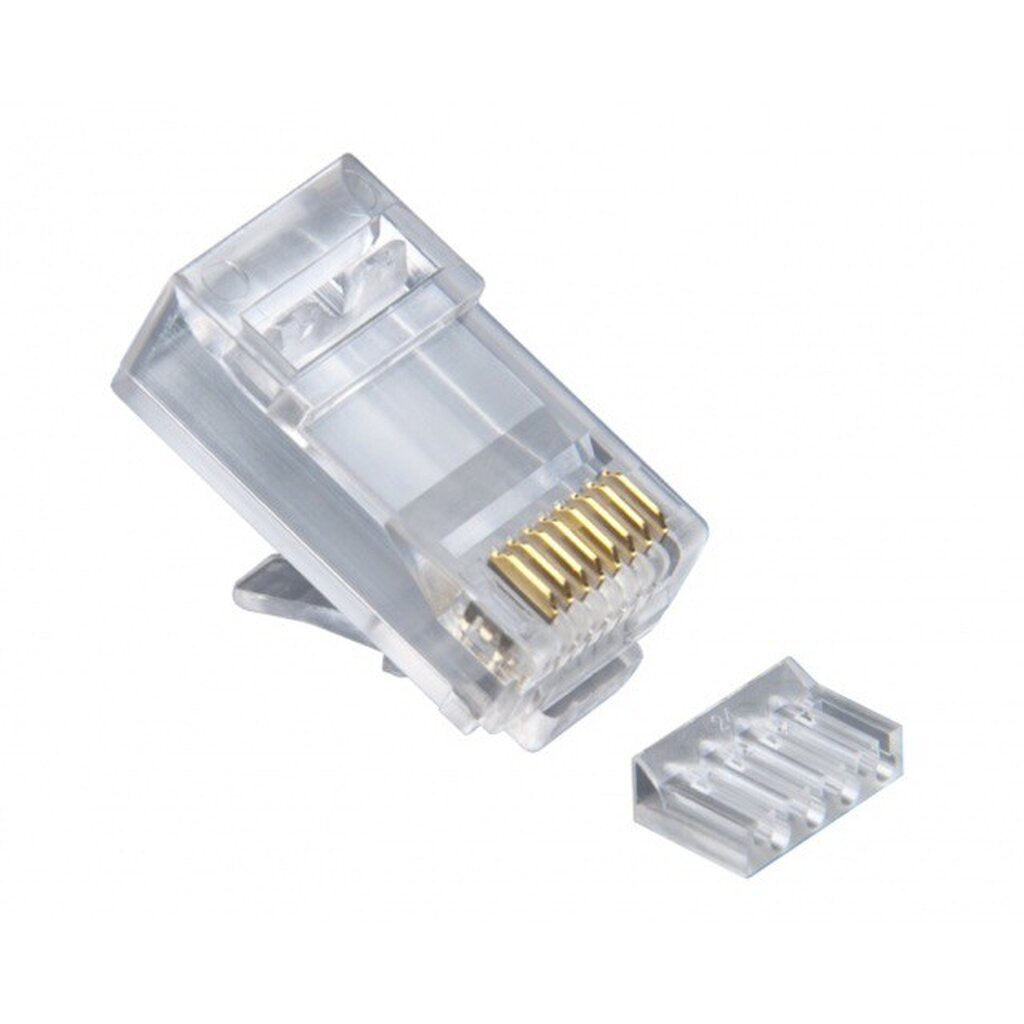 หัวแลน Link PLUG CAT6 RJ45 รุ่น US-1002 ตัวผู้ 2 layer w/bar แท้ศูนย์ (10 ชิ้น)