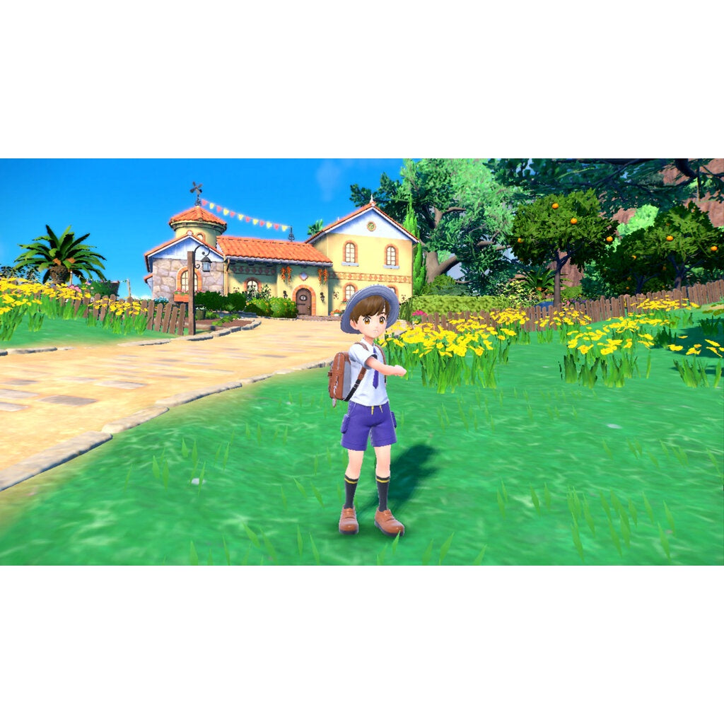 Pokemon Violet Switch แผ่นเกม Nintendo Joy-Con