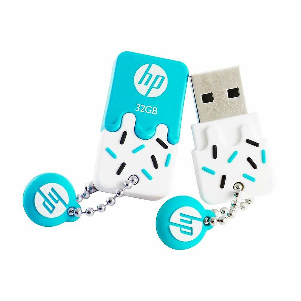 HP V178B 32GB BLUE FLASH DRIVE USB 2.0 DRIVE รับประกัน 2ปี