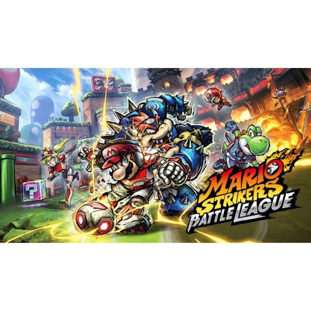 Mario Strikers Battle Switch แผ่นเกม Nintendo Joy-Con