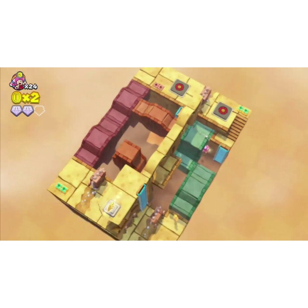 Captain Toad Tracker Switch แผ่นเกม Nintendo Joy-Con