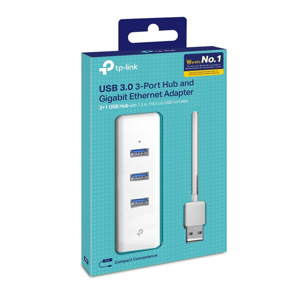 TP-LINK USB HUB 3P V.3.0 + Lan 'TP-LINK' (UE330)