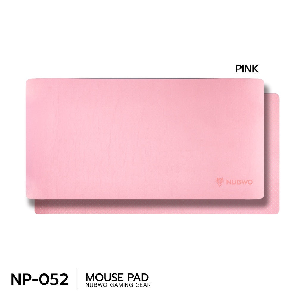 NUBWO NP052 PINK MOUSE PAD แผ่นรองเมาส์แผ่นยาว