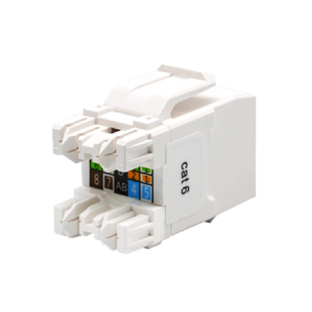 LINK US-1006A : CAT 6 RJ45 Slim White JACK Color Changeable