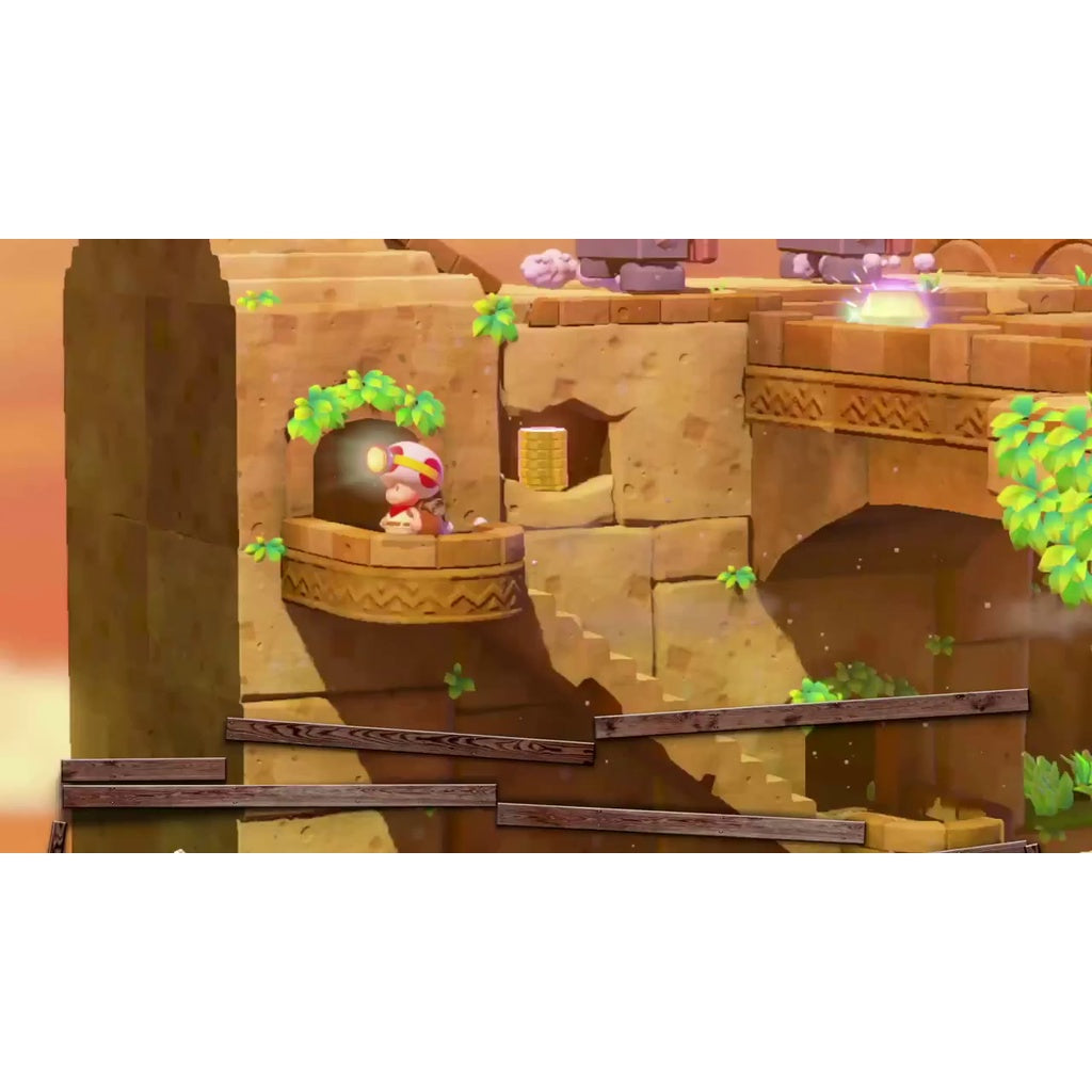 Captain Toad Tracker Switch แผ่นเกม Nintendo Joy-Con