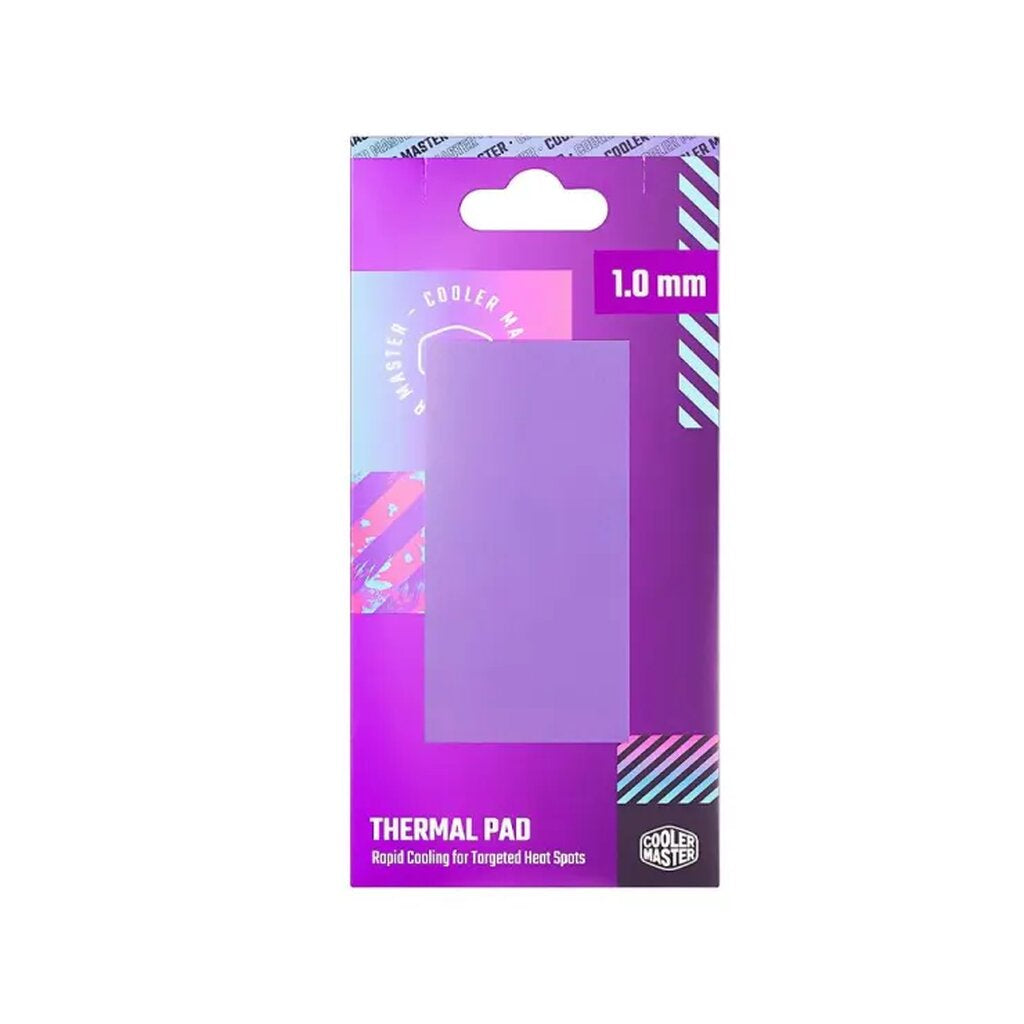 COOLER MASTER ACCESSORIES SILICONE THERMAL PAD (1.0 MM)สีม่วง ซิลิโคนนำความร้อนซีพียู