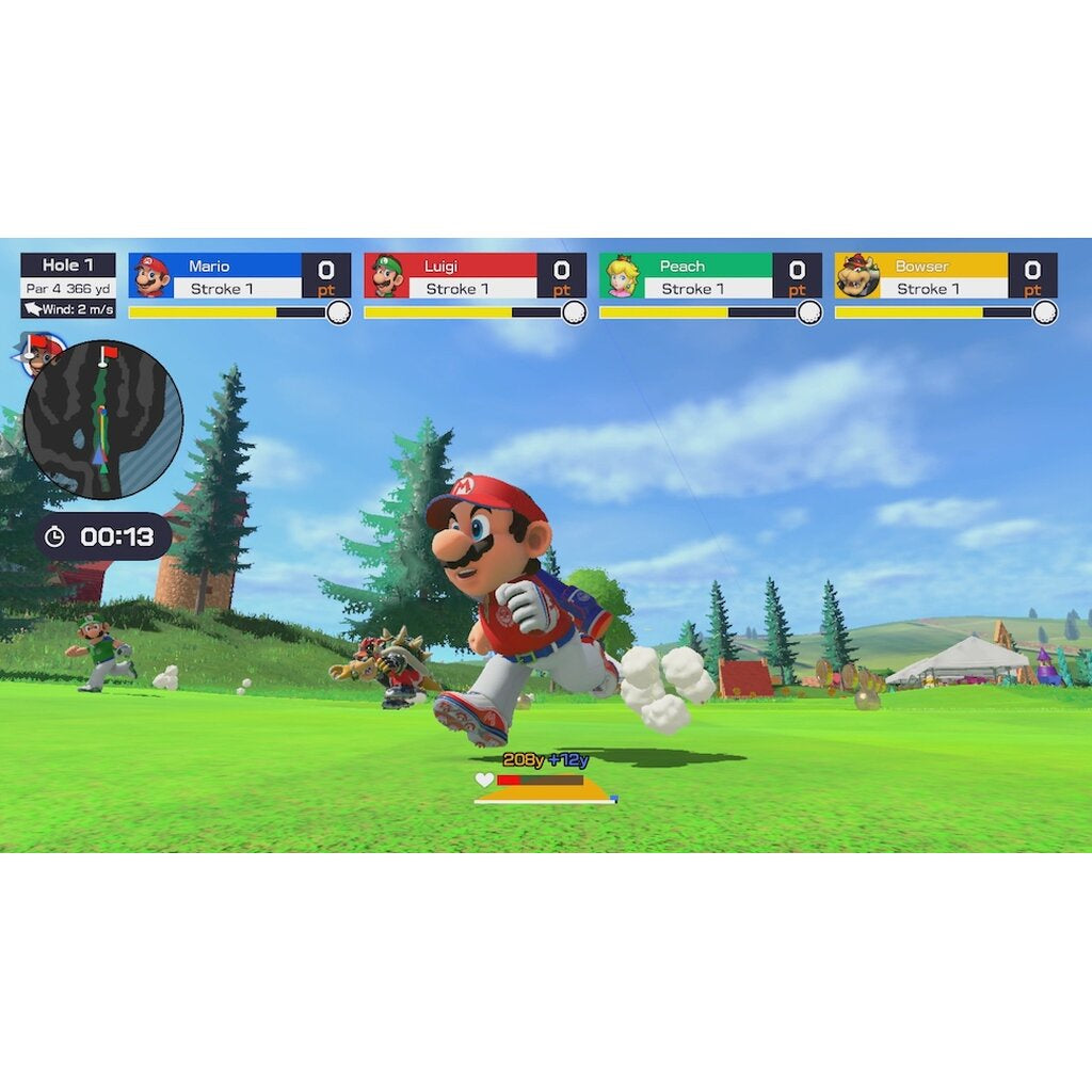 Mario Golf Super Rush Switch แผ่นเกม Nintendo Joy-Con