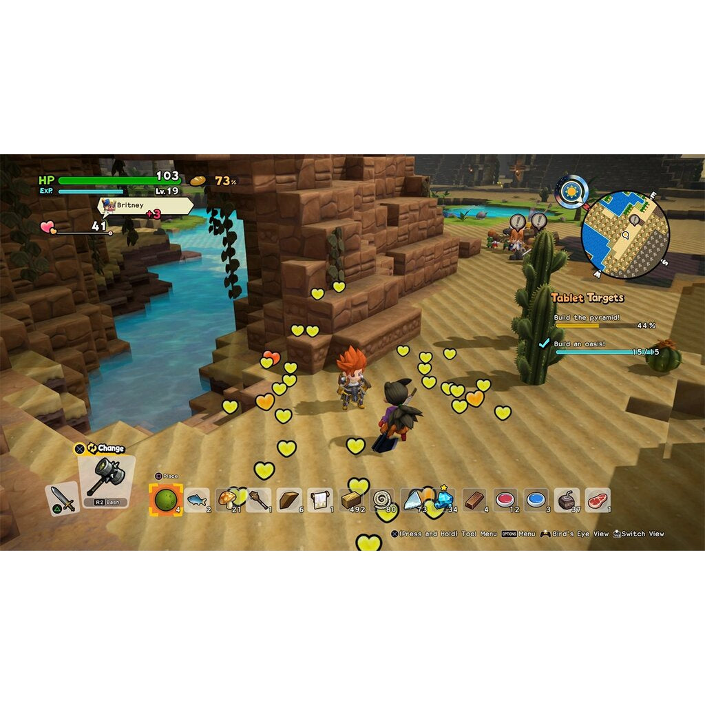 Dragon Quest Builders 2 Switch แผ่นเกม Nintendo Joy-Con