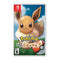 Pokemon Let's Go Eevee Switch แผ่นเกม Nintendo Joy-Con