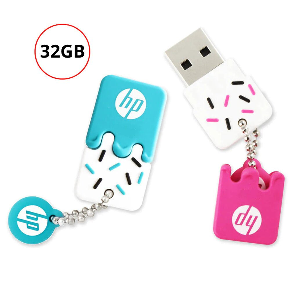 HP V178P/W 32GB/64GB PINK/BLUE FLASH DRIVE USB 2.0 DRIVE รับประกัน 2ปี