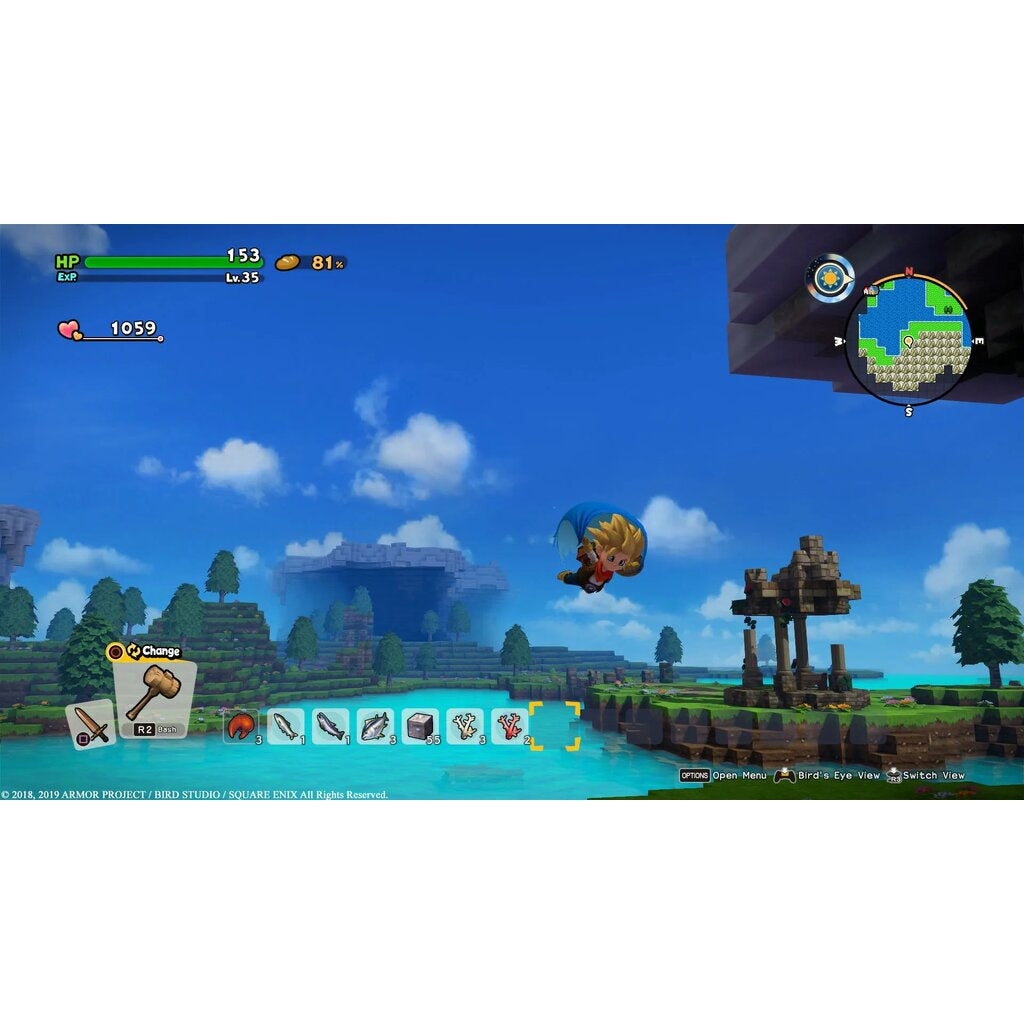Dragon Quest Builders 2 Switch แผ่นเกม Nintendo Joy-Con