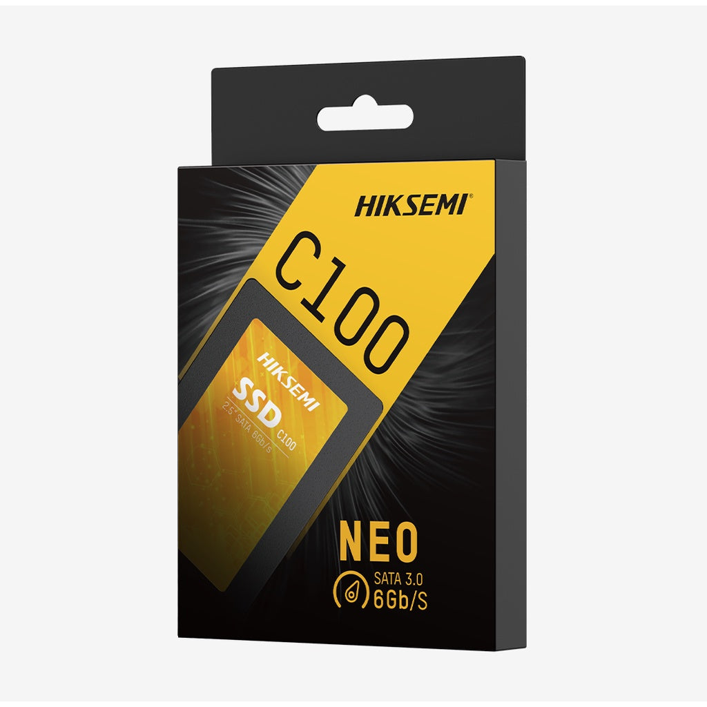 HIKSEMI NEO SERIES SSD C100 480GB 3D NAND SATA III UP TO READ 550MB/S WRITE 470MB/S รับประกัน 3 ปี