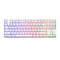 EGA TYPE CMK2 RED SWITCH (WHITE) GAMING KEYBOARD TKL 80% รับประกัน 2ปี