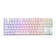 EGA TYPE CMK2 RED SWITCH (WHITE) GAMING KEYBOARD TKL 80% รับประกัน 2ปี