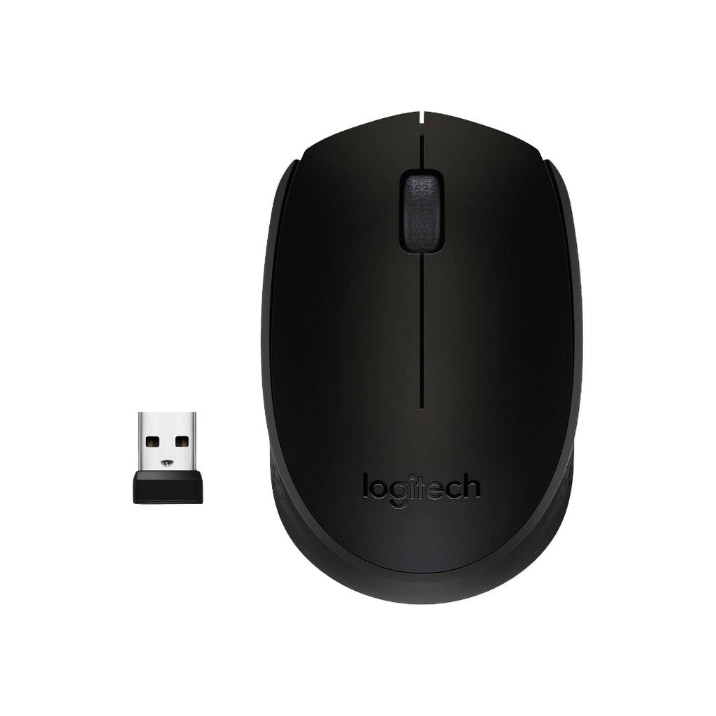 LOGITECH เมาส์ไร้สาย WIRELESS MOUSE รุ่น M171 BLACK (ดำ)