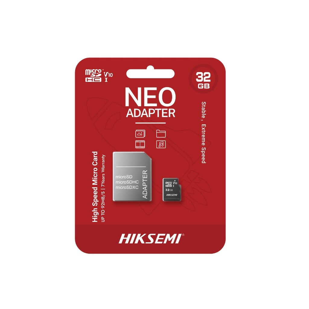 HIKSEMI NEO ADAPTER TF C1 32GB HIGH SPEED MICRO CARD