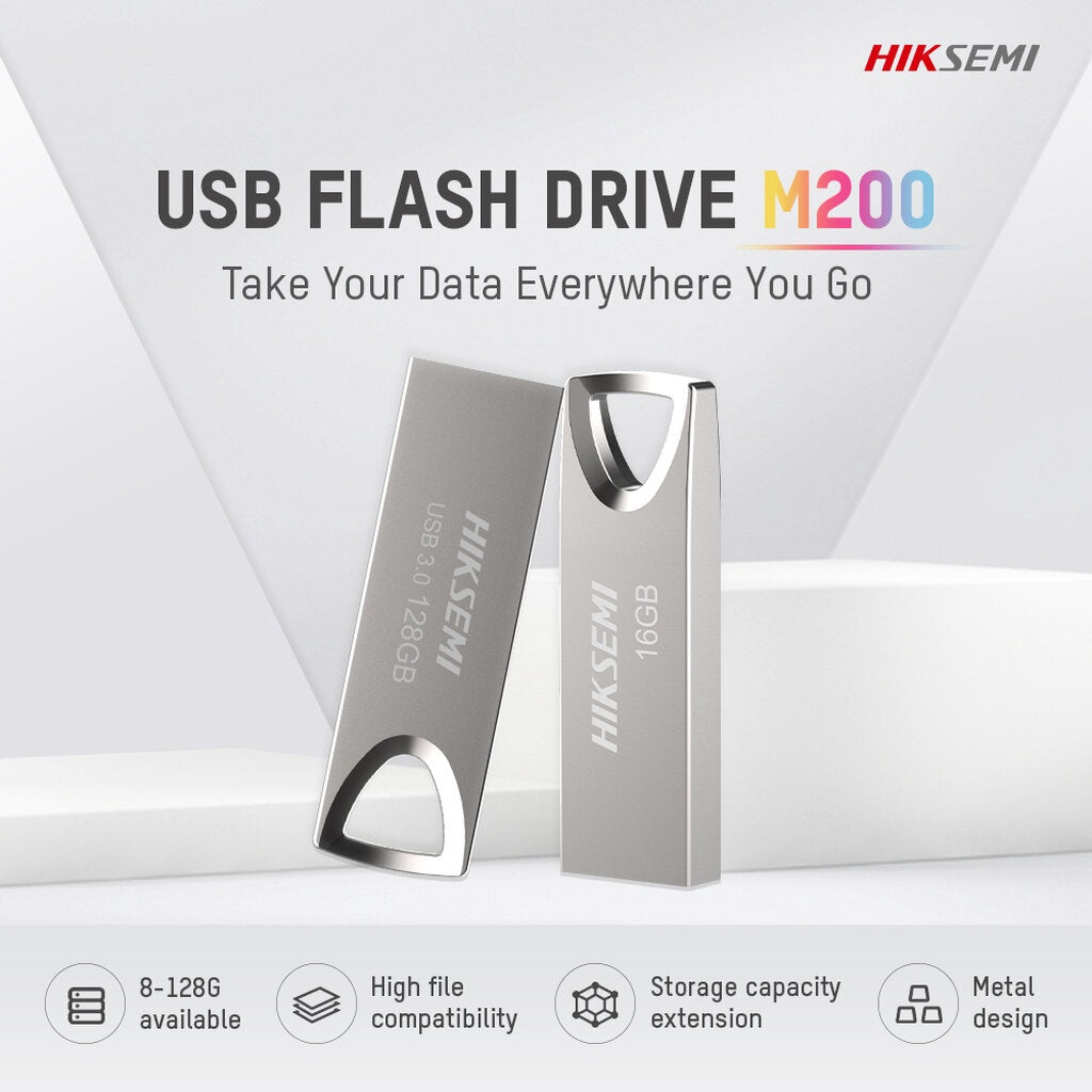 HIKSEMI Classic M200 64GB Flash Drive [แฟลชไดร์ฟ] USB3.0 HIGH EXPANDABILITY
