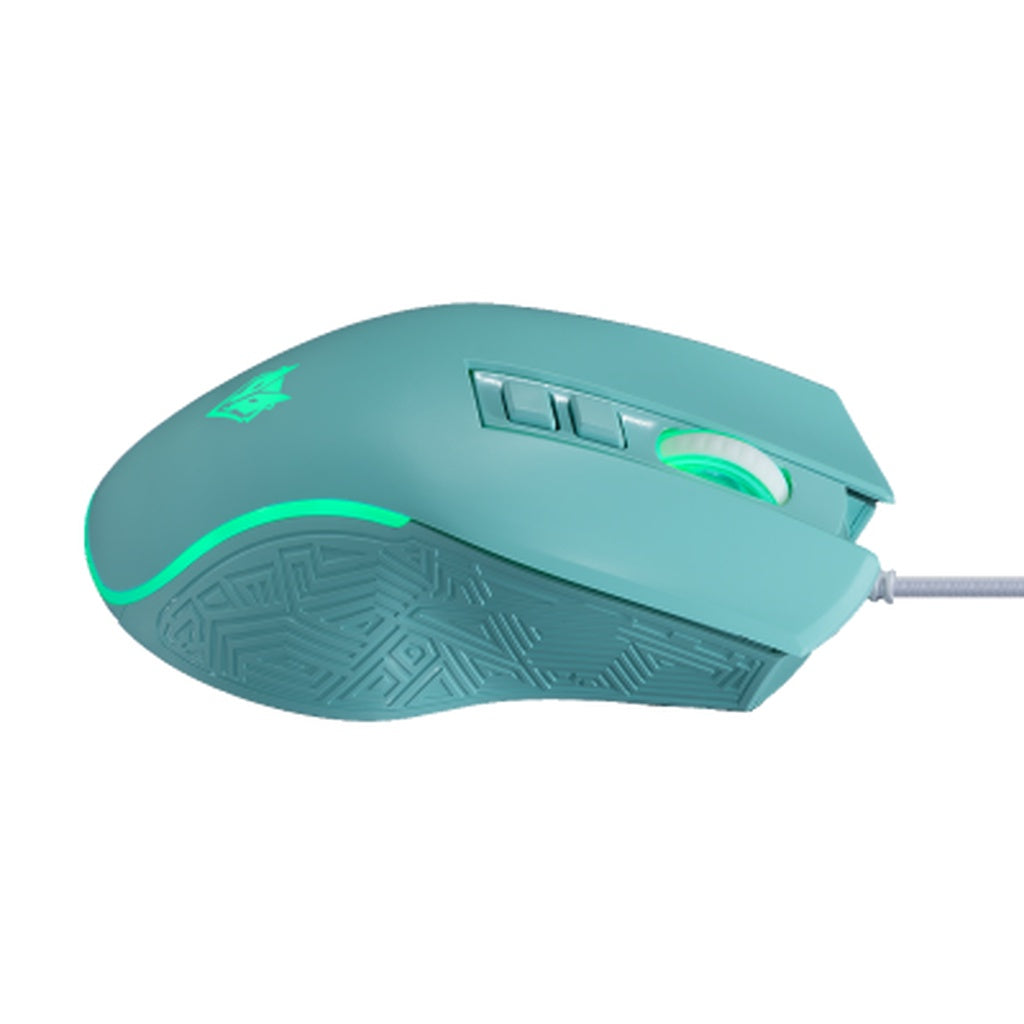 NUBWO เม้าส์ NM96 GAMING MOUSE (สีเขียว)