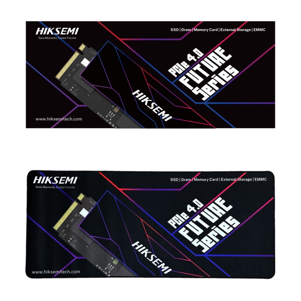HIKSEMI ลาย FUTURE Series (ลาย 2) (ขนาด 30 x 70 cm) แผ่นรองเมาส์สุดพรีเมี่ยม