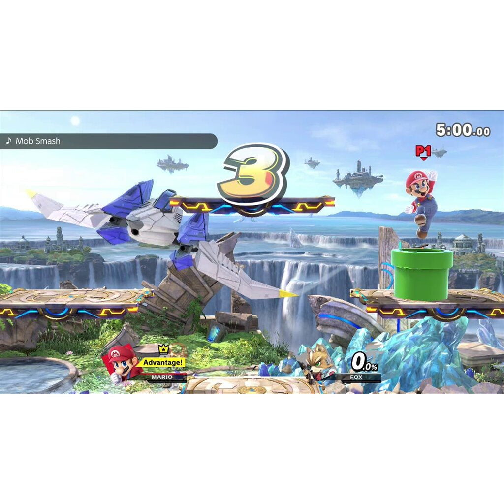 Super Smash Bros Ultimate Switch แผ่นเกม Nintendo Joy-Con