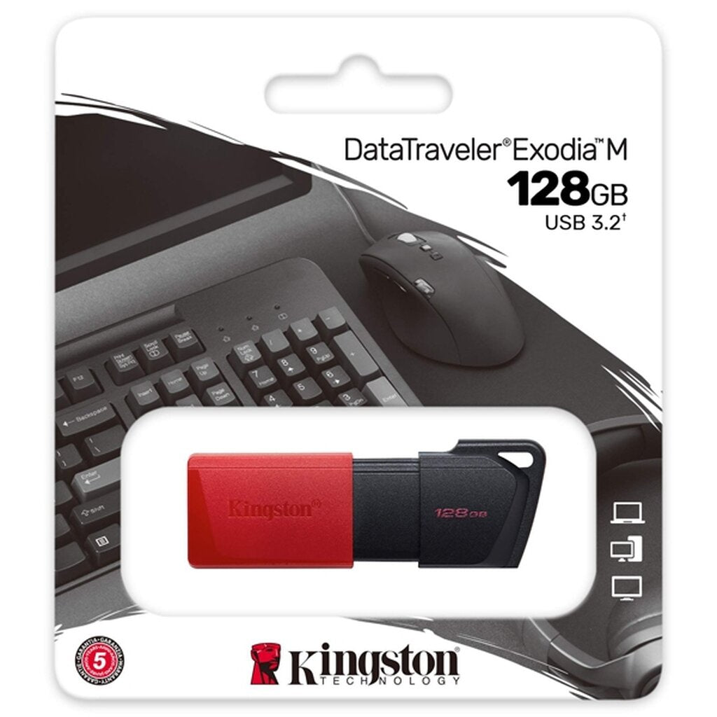 KINGSTON DTXM 128GB FLASH DRIVE USB 3.2 DATATRAVELER EXODIA M