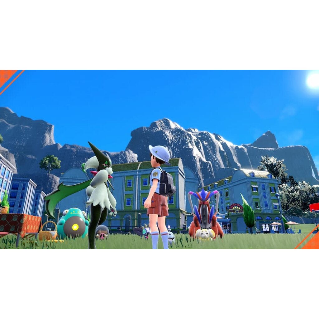 Pokemon Violet Switch แผ่นเกม Nintendo Joy-Con