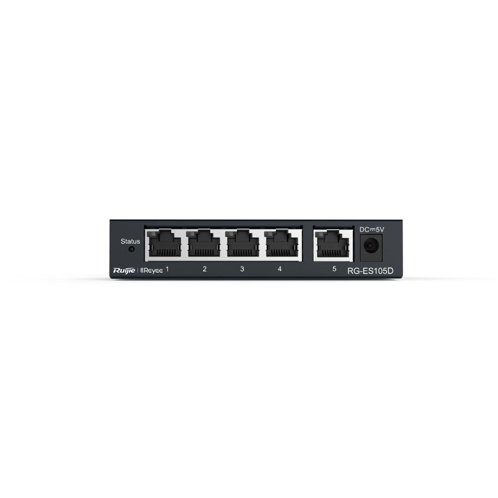 Reyee RG-ES105D 5-Port 10/100 Mbps RJ45 Unmanaged Desktop
