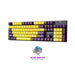 Nubwo X33 New Edition CIY YELLOW/PURPLE BLUE คีย์บอร์ดเกมมิ่ง พร้อมด้วยไฟ mini RGB
