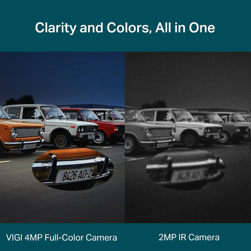 VIGI C540V 4MP FULLCOLOR NETWORK CAMERA 3X ZOOM กล้องวงจรปิด รับประกัน 3 ปี