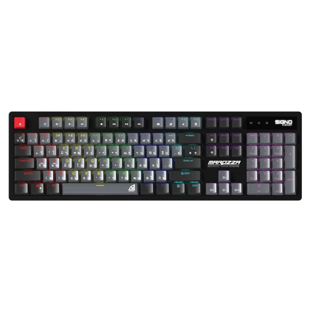 SIGNO KB-722 E-SPORT MECHANICAL GAMING KEYBOARD คีย์บอร์ดเกมมิ่ง