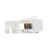 Link US-1005SC1 CAT 5E RJ45 Colorful Modular Jack, Slim White Color เต้ารับสายแลน