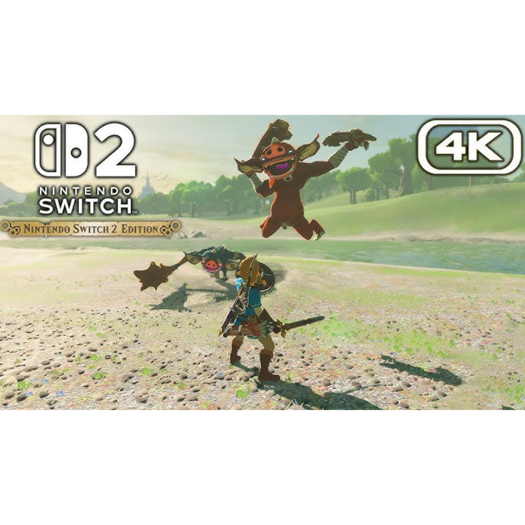 NINTENDO SWITCH 2 The Legend Of Zelda : Breath Of The Wild แผ่นเกม ตลับเกม มือหนึ่ง