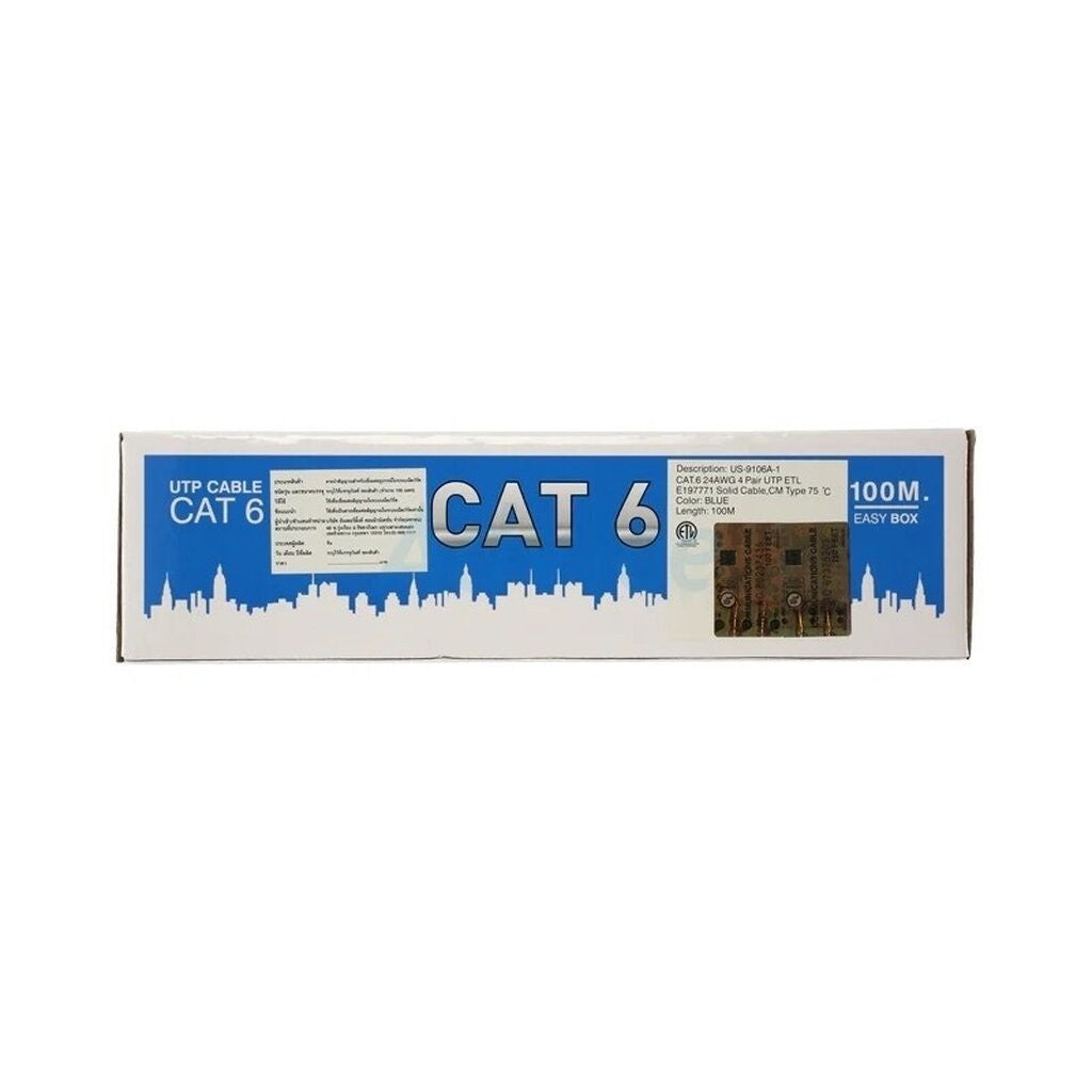 LINK US-9106A-1 CAT6 UTP CABLE (100M/BOX)