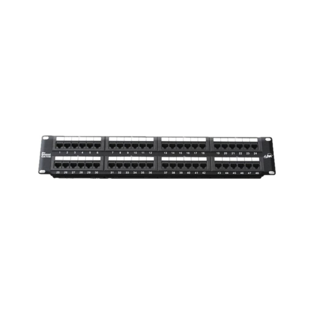 LINK US-3048 PATCH PANEL 48 PORT CAT5E