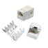 LINK US-1006SL CAT6 RJ45 SIIM WHITE JACK COLOR CHAHGEABLE ตัวเมีย