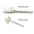 LINK US-1006SL CAT6 RJ45 SIIM WHITE JACK COLOR CHAHGEABLE ตัวเมีย