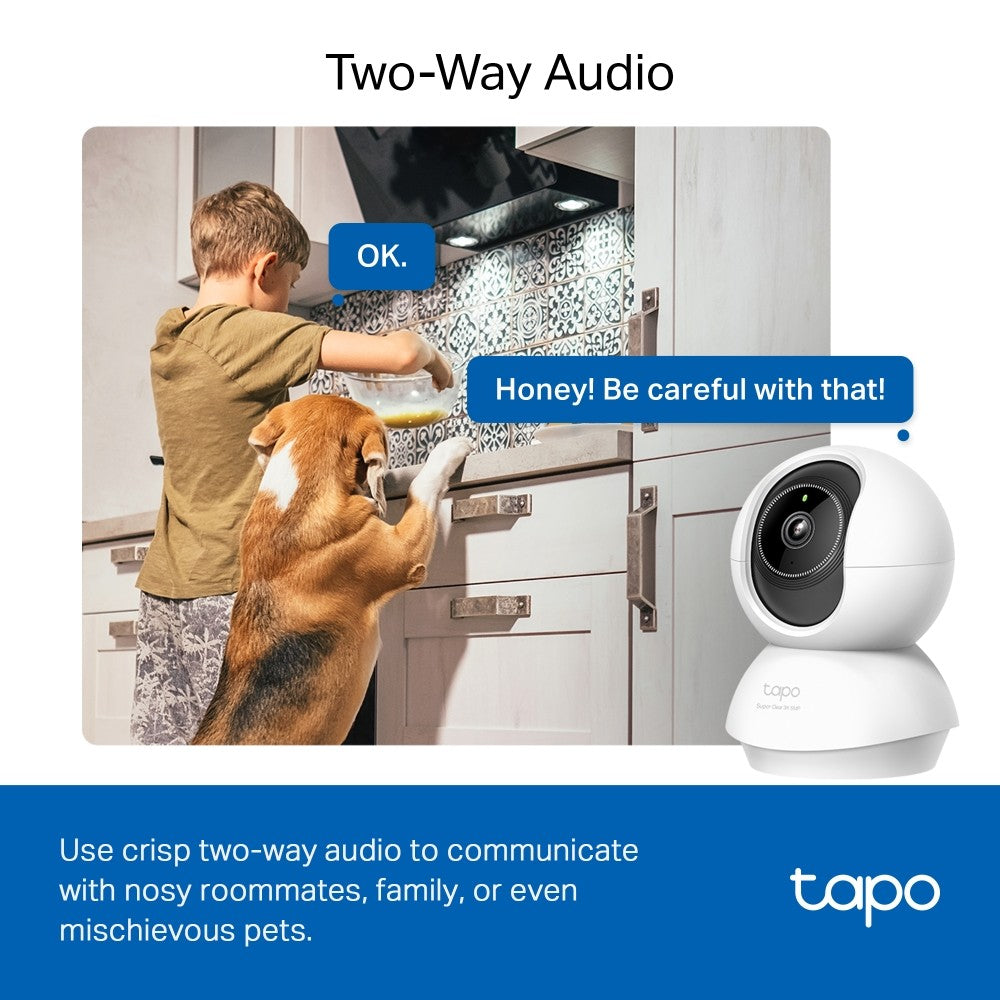 TP-LINK TAPO C230 3K 5MP PAN/TILT AI HOME SECURITY WIFI CAMERA กล้องวงจรปิดภายใน