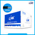 LINK US-9106MD สายแลนภายนอก มีลวดสลิง CAT6 UTP Cable สีดำ 305 เมตร