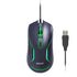 OKER X25 6D WIRED LED GAMING MOUSE เมาส์ 6 ปุ่ม แสงไฟ LED 7 สี ปรับความเร็วได้ 4 ระดับ สูงสุด 3,600 DPI