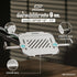 ERGONOZ LAPTOP HOLDER Ver.3  ที่วางแล็ปท็อป V.3 (BLACK/WHITE) EGN-ACC01V3-B/W (จำเป็นต้องมีแขนจับจอก่อน)