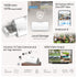 TP-LINK Tapo H500 Smart HomeBase Tapo Ecosystem Center สามารถเชื่อมต่อกล้อง Tapo ได้สูงสุด 16 ตัวและเซ็นเซอร์ 64 ตัว