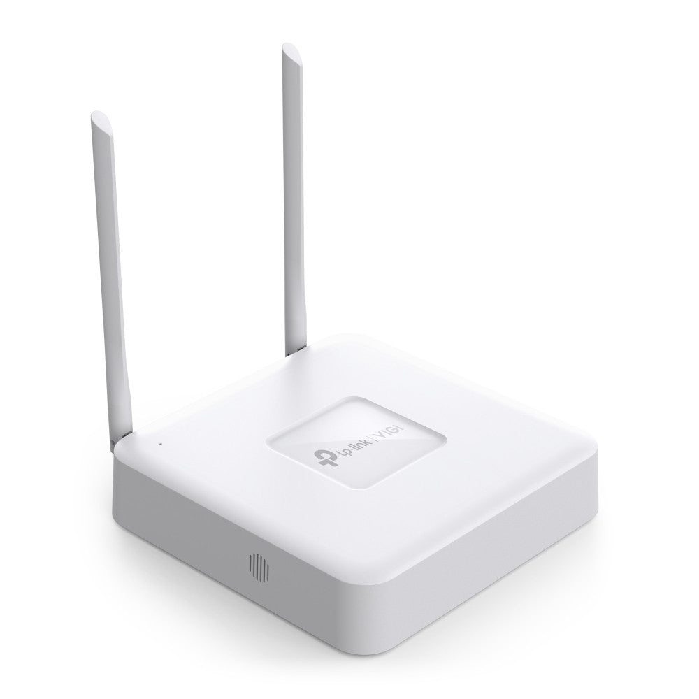 TP-LINK VIGI NVR1108H-W 8 Channel WiFi NVR เครื่องบันทึกวิดีโอเครือข่ายไร้สาย / แบบมีสายความปลอดภัยกล้องวงจรปิด