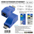 อุปกรณ์ขยายสัญญาณ HDMI ผ่านสายแลน CAT5E/6L-033 Glink GL-033 ประกัน 1 ปี