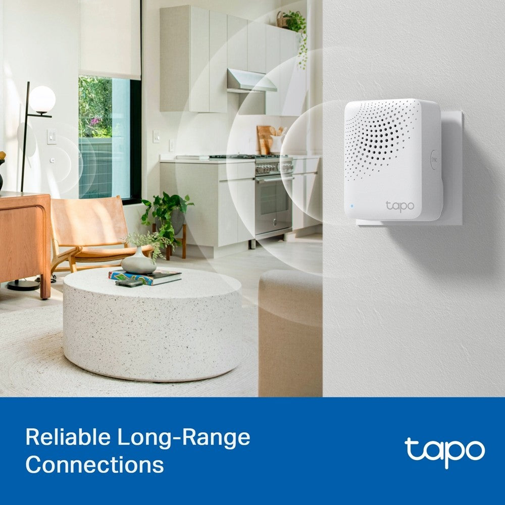 TAPO H100 SMART HUB WITH CHIME สมาร์ทฮับพร้อมเสียงระฆัง รับประกัน 1 ปี