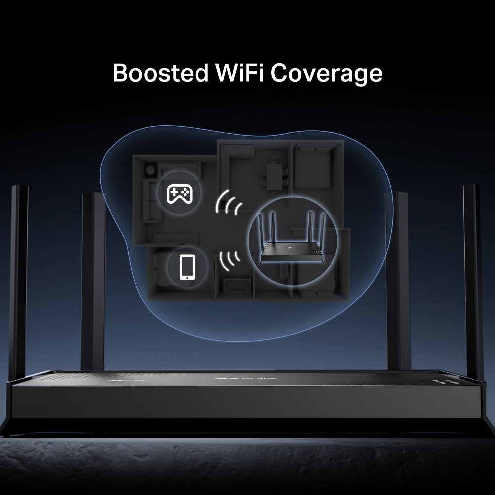 TP-Link Archer BE220 BE3600 Dual-Band Wi-Fi 7 Router รับประกันตลอดอายุการใช้งาน