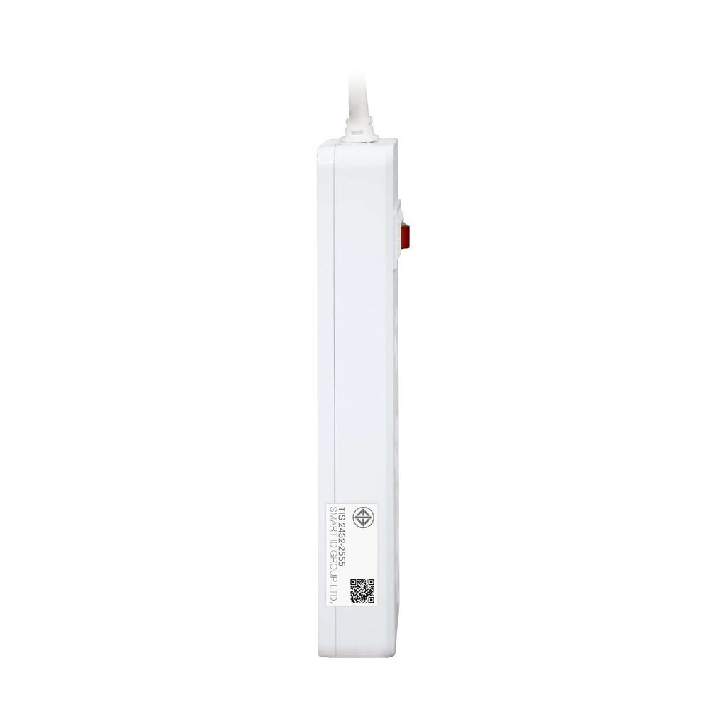 ANITECH H533-ON ปลั๊กไฟ 3 ช่อง 1 สวิตซ์  รองรับกำลังไฟสูงสูงสุด 2200 วัตต์ 10 แอมป์