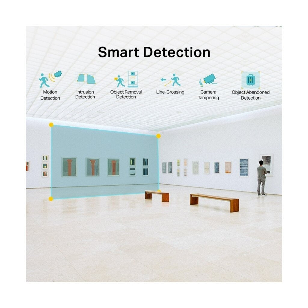 TP-LINK VIGI C430I 3MP IR TURRET NETWORK CAMERA กล้องวงจรปิดภายใน ประกัน 3 ปี